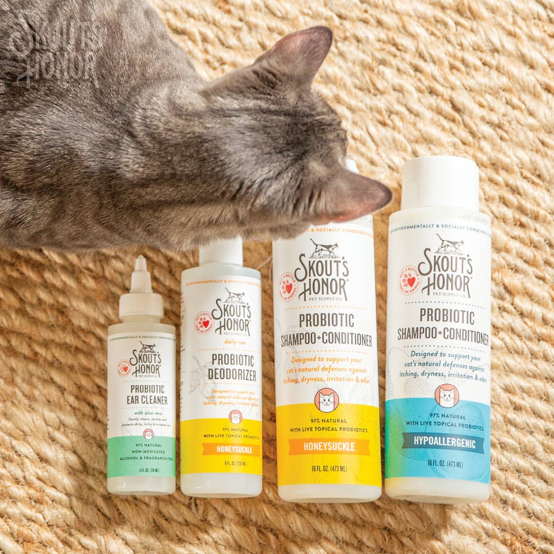 Skout's Honor Cat Probiotic Ear Cleaner 4oz