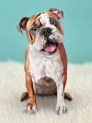 English Bulldog 1ct