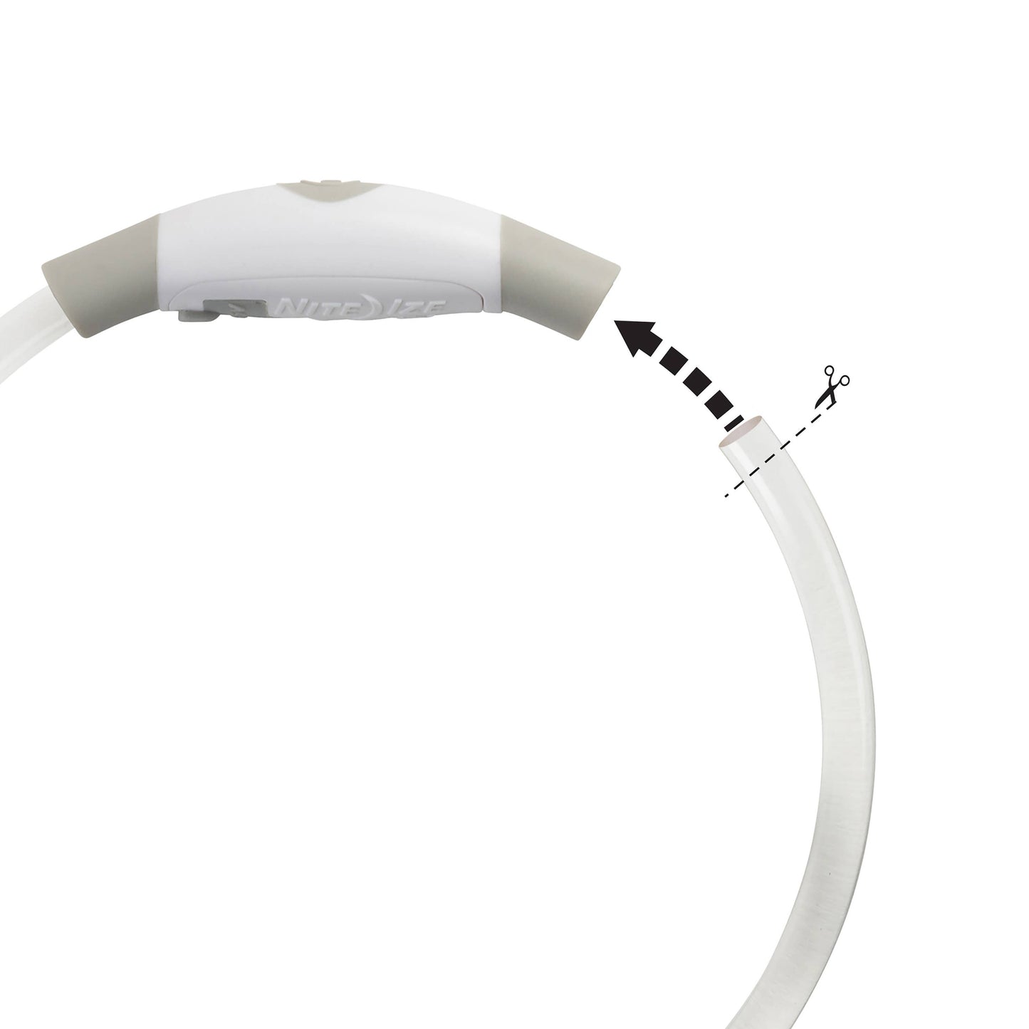 Nite Ize NiteMeow Rechargeable LED Safety Necklace Disc-O