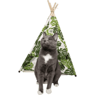 Travel Cat Monstera Cat Tent Bed