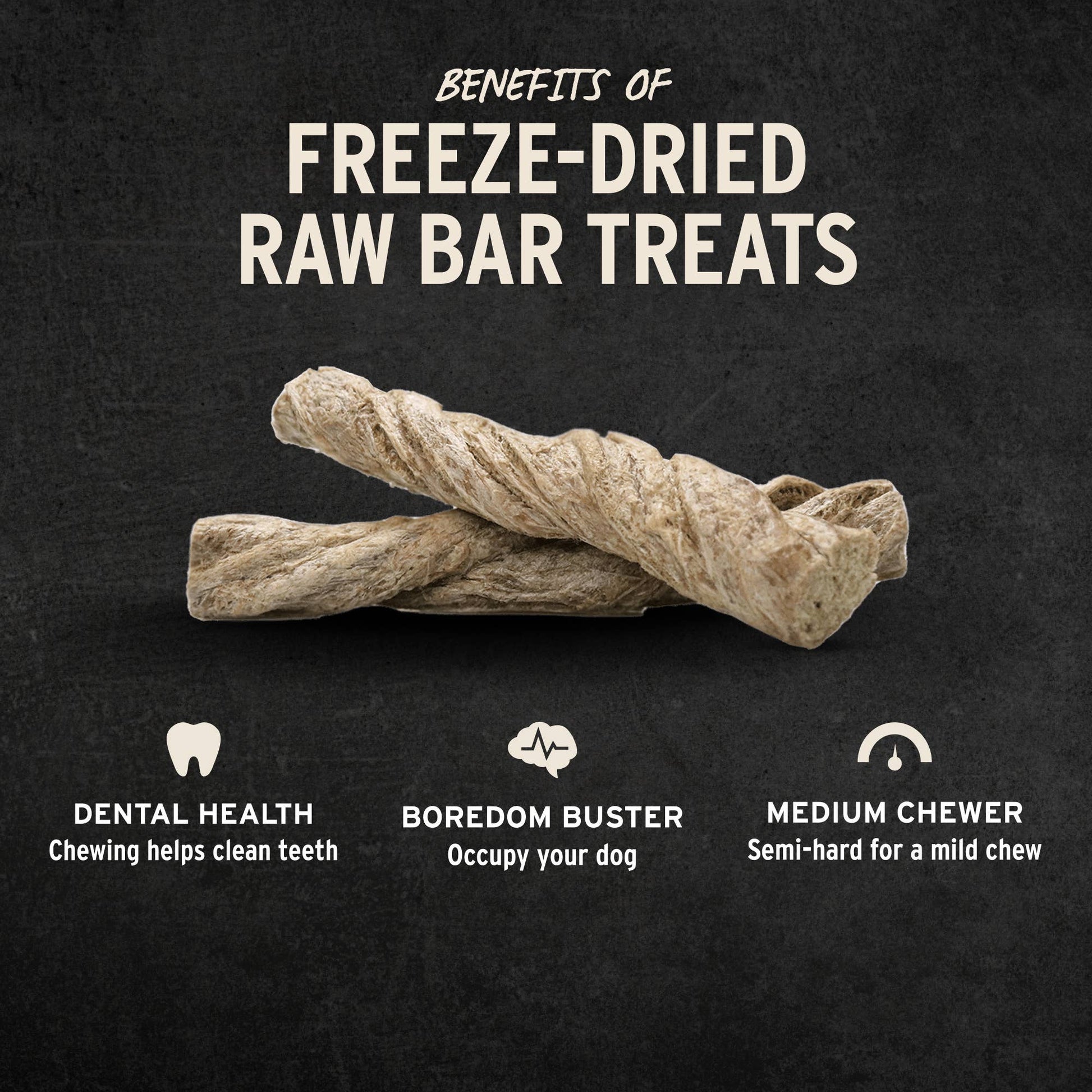 Vital Essentials® RAW BAR Freeze-Dried Raw Moo Stick Treat