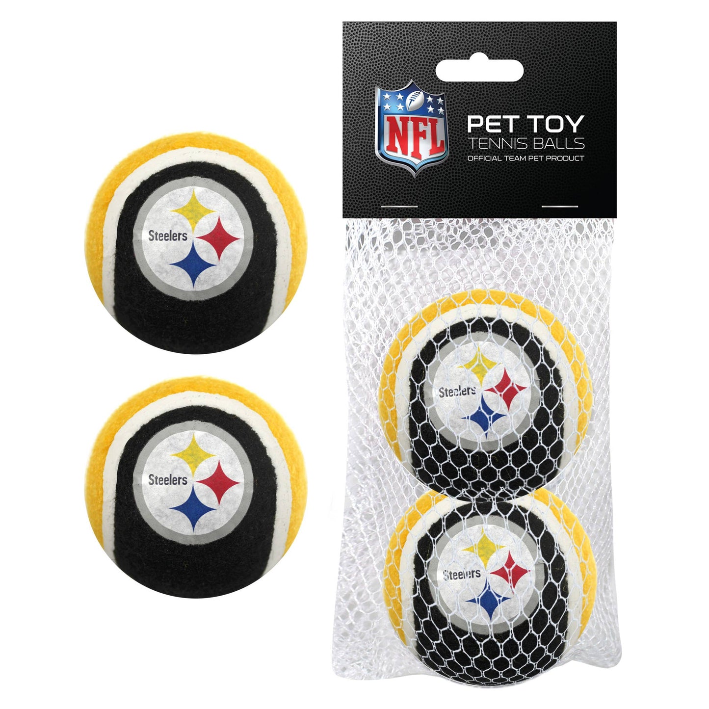 Pittsburgh Steelers 2-PC Tennis Ball