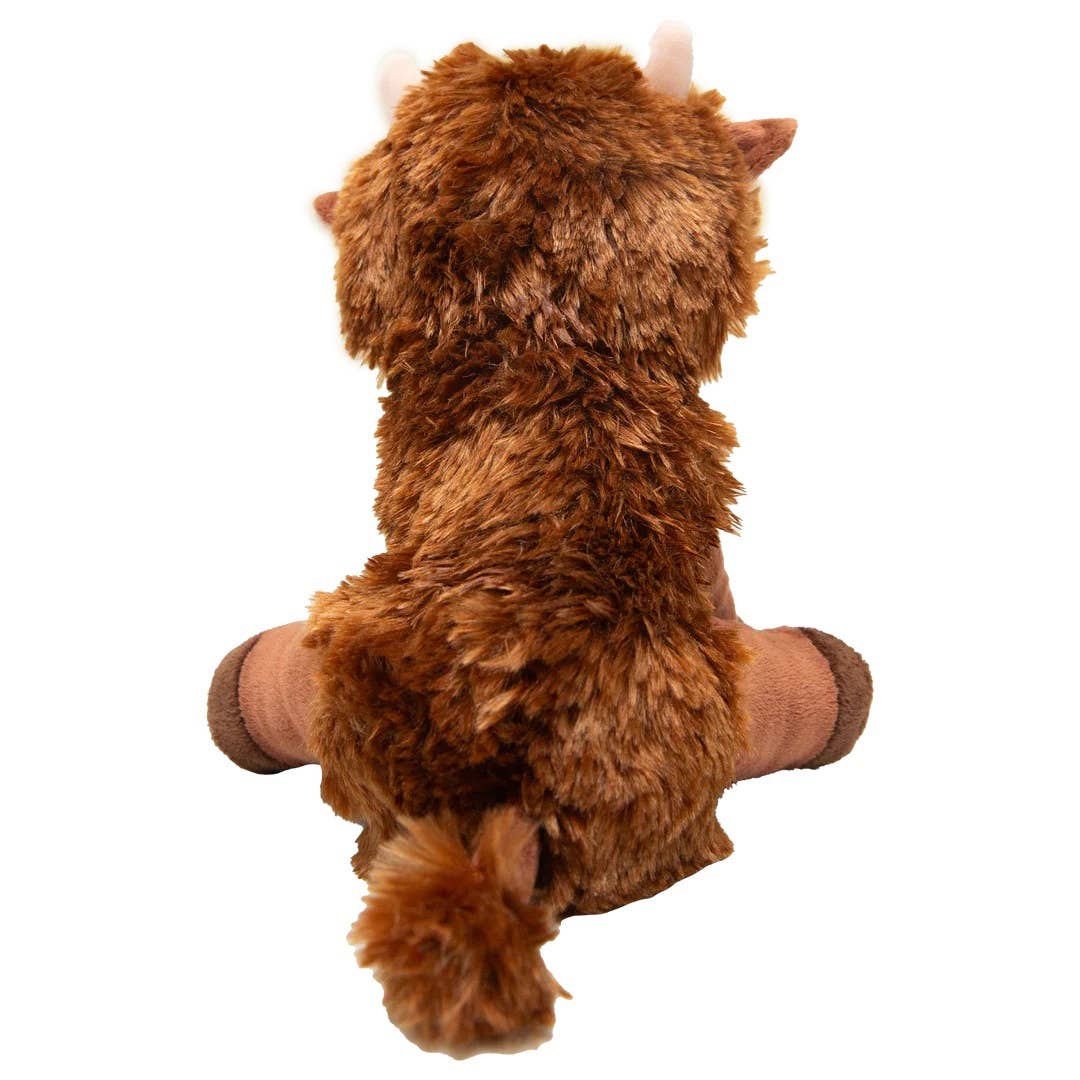 SnugArooz Nyland the Highland Plush Dog Toy 8"