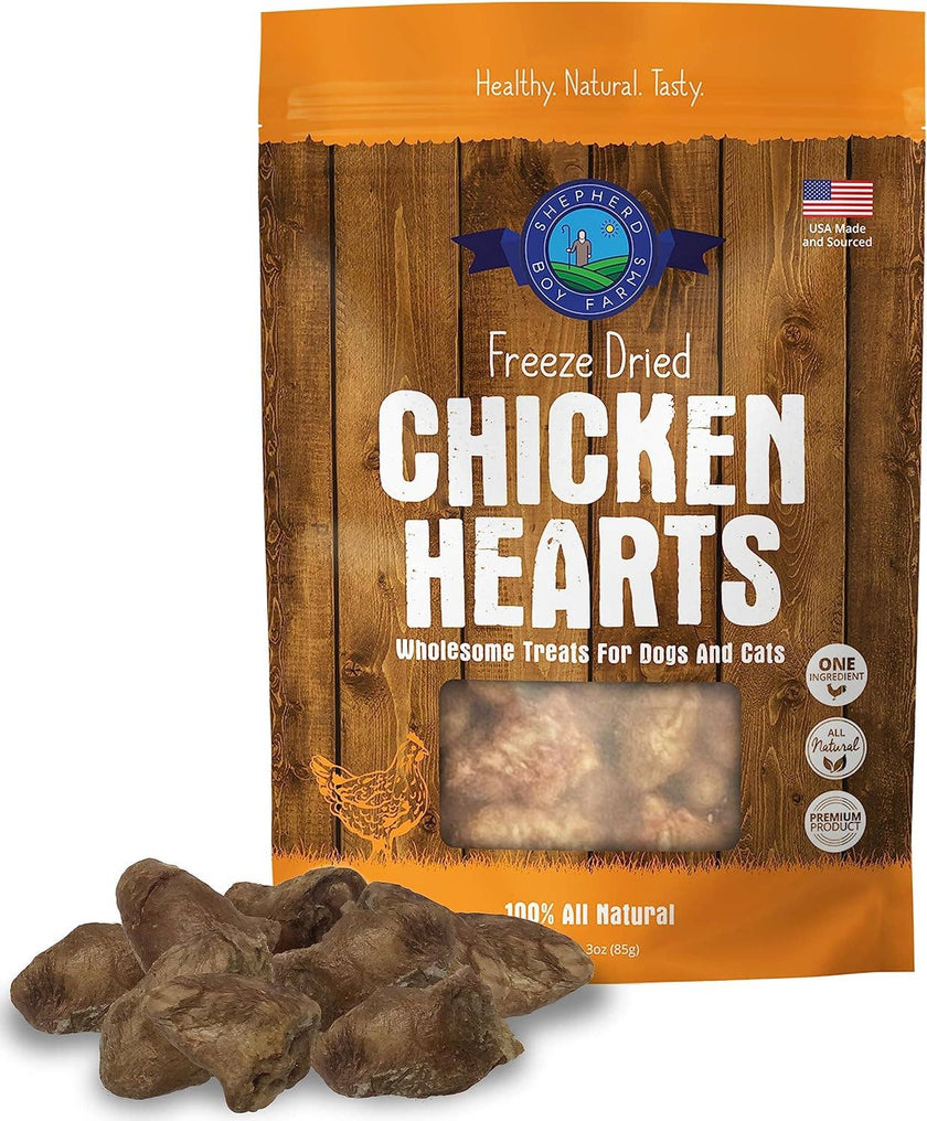 Freeze Dried Chicken Heart Treats