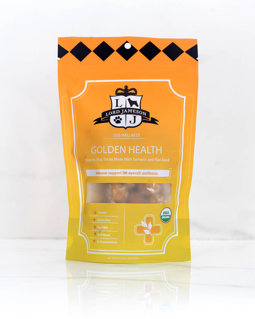 Lord Jameson Golden Health Organic Soft & Chewy Dog Treats