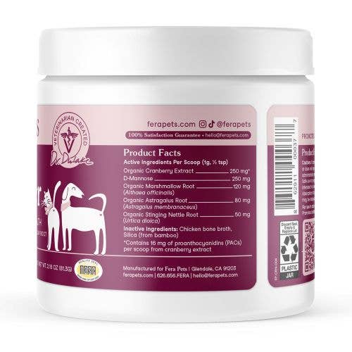 Bladder Support for Dogs and Cats Pet Supplement