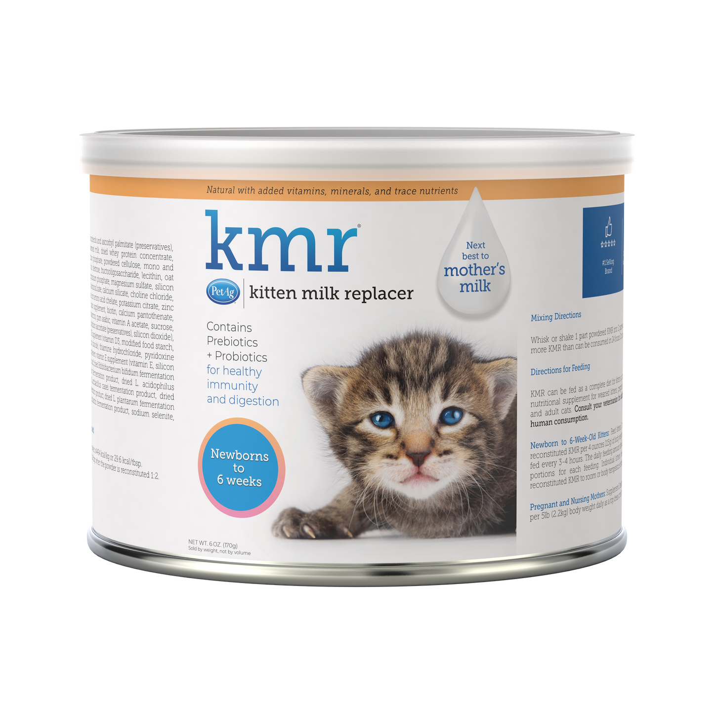 KMR Powder, 6 oz. and 12oz.