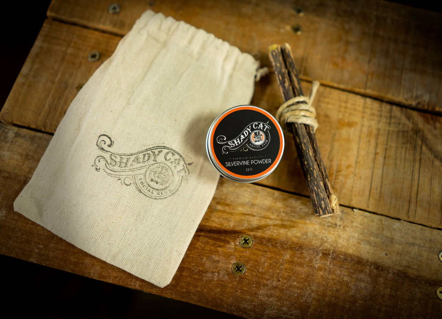 Organic Silvervine Powder Tin | New Printable!!