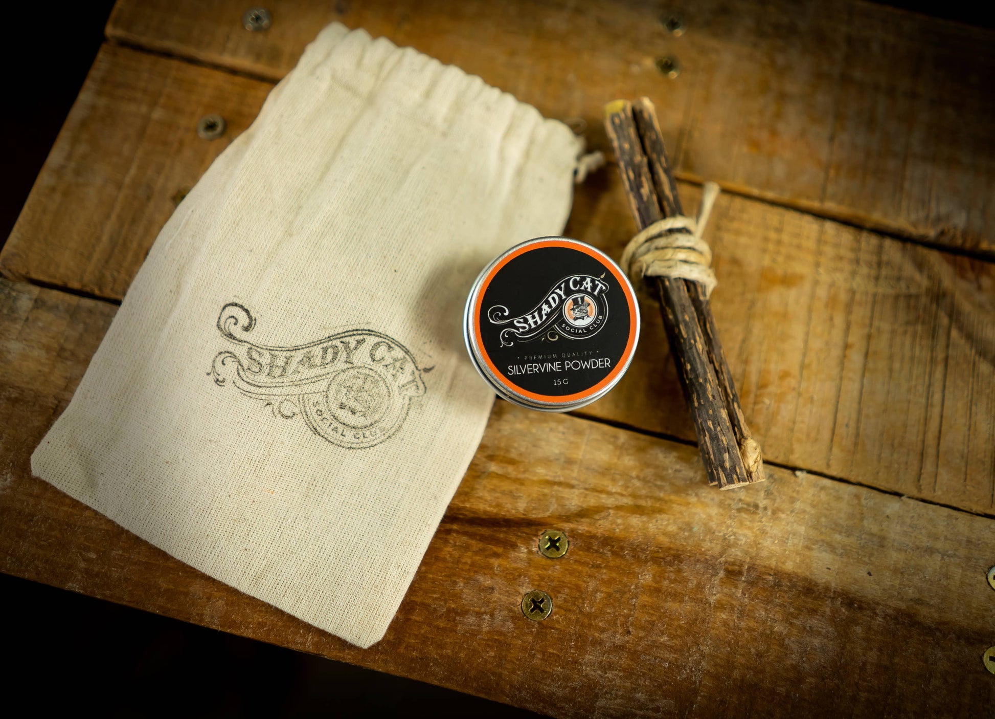 Organic Silvervine Powder Tin | New Printable!!