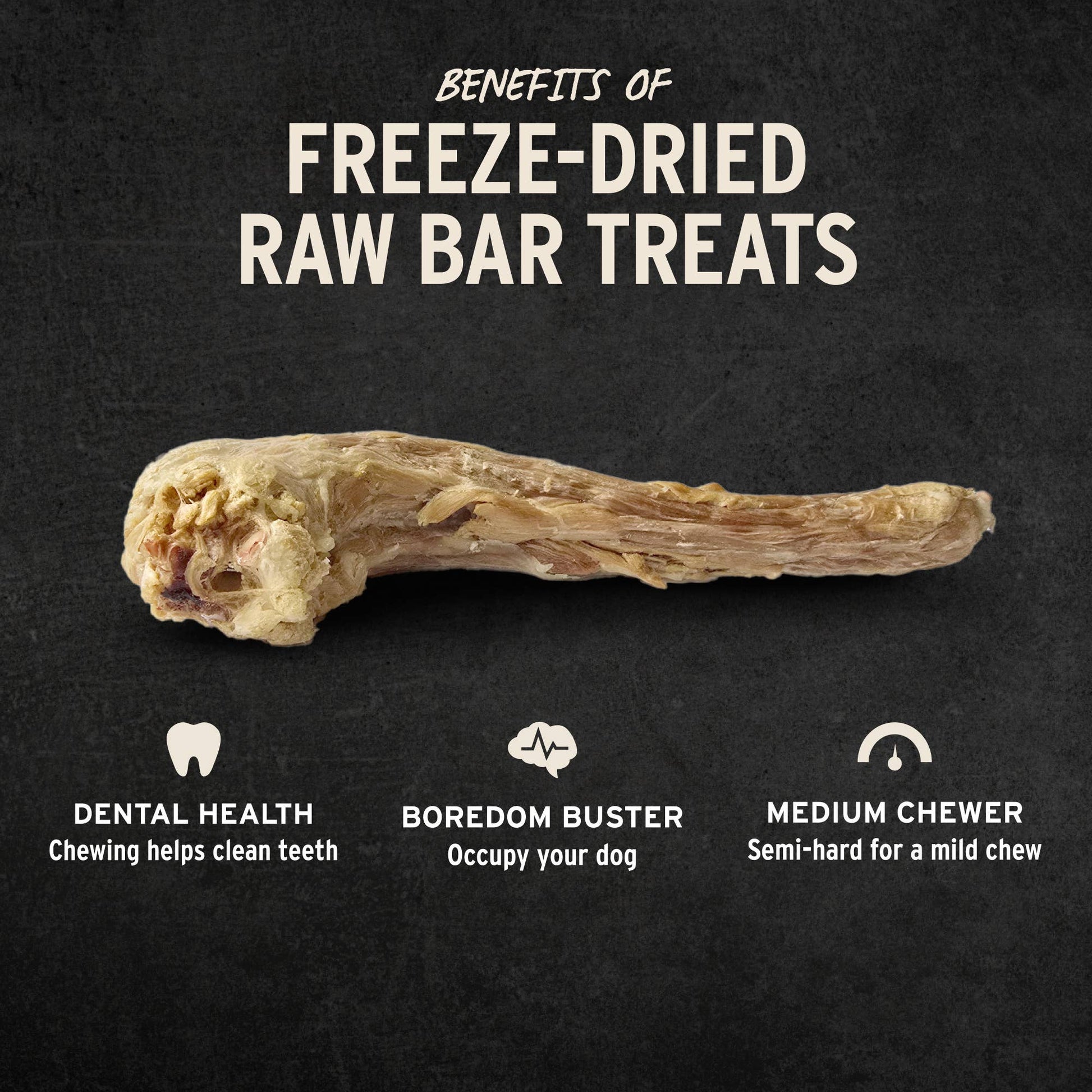 Vital Essentials® RAW BAR Freeze-Dried Raw Turkey Neck Treat
