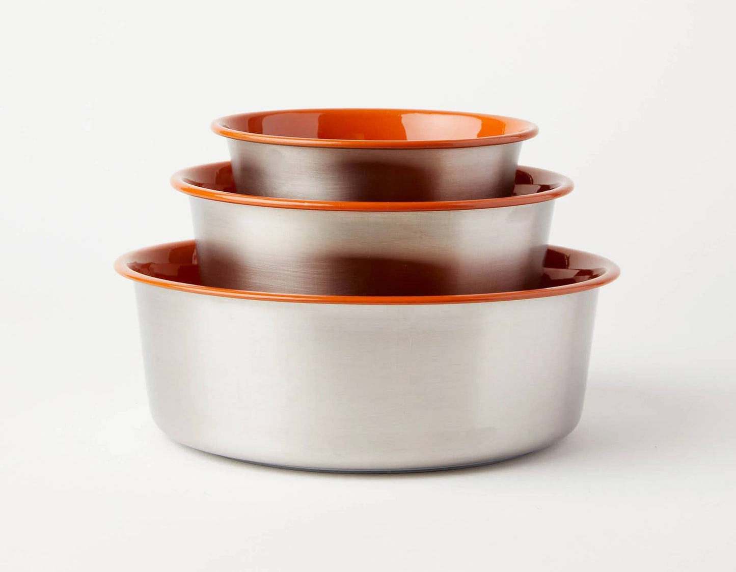 Jax & Bones Bone Slow Feeder Bowl Orange Large