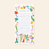 Market Party Market Pad – Grocery List Notepad | Fridge Pad