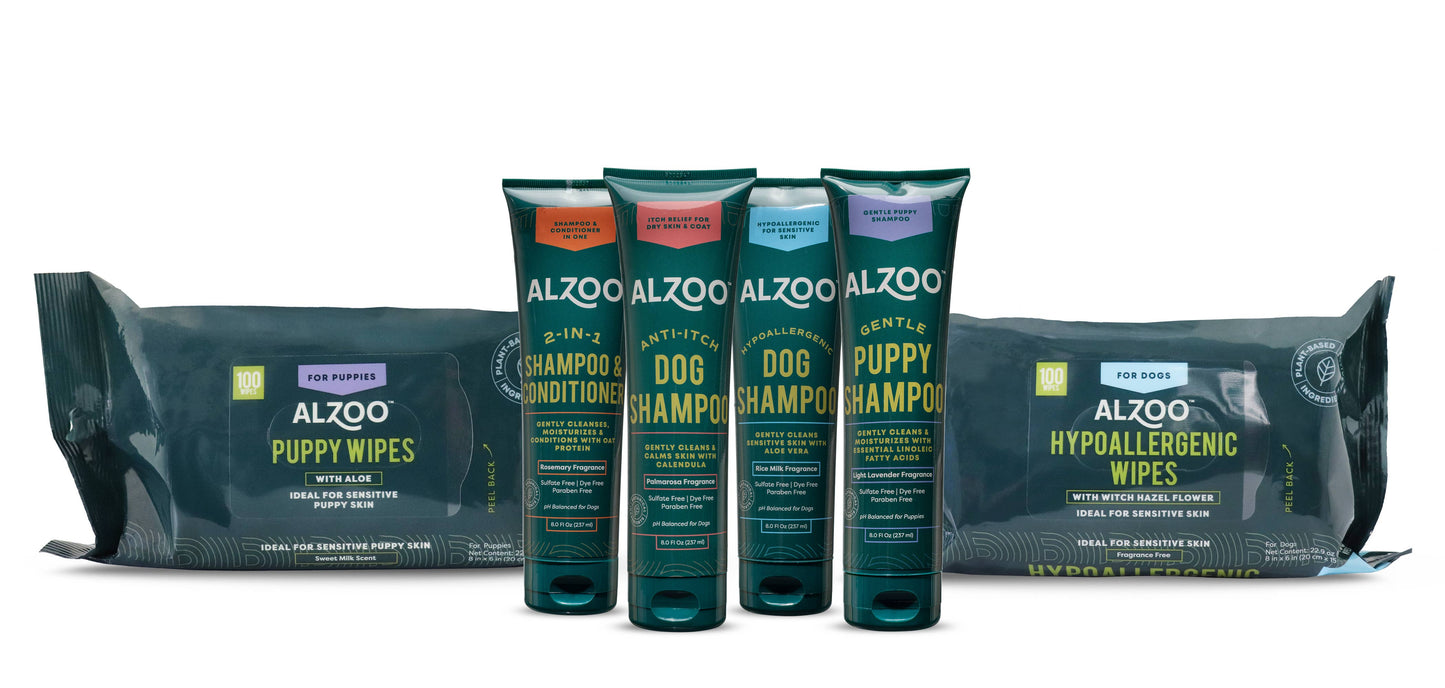 ALZOO PLANT-BASED HYPOALLERGENIC WIPES 100CT