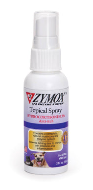 Zymox Spray w/ .5% hydrocortisone  - 2 oz. bottle