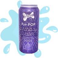 Lazy Dog Pup-POP Birthday Water Vanilla Cake Flavor 1ct